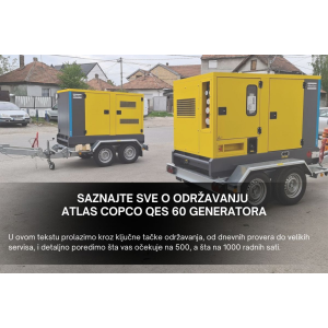 Vodič za Održavanje Atlas Copco QES 60