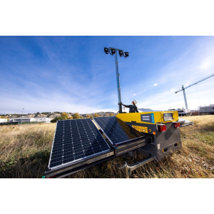 Kako funkcioniše svetlosni toranj na solarni pogon?