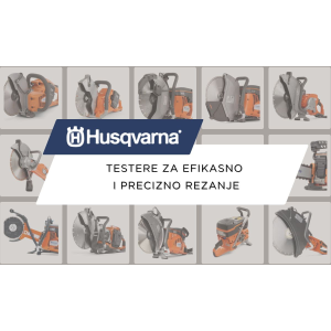 Husqvarna testere za efikasno i precizno rezanje